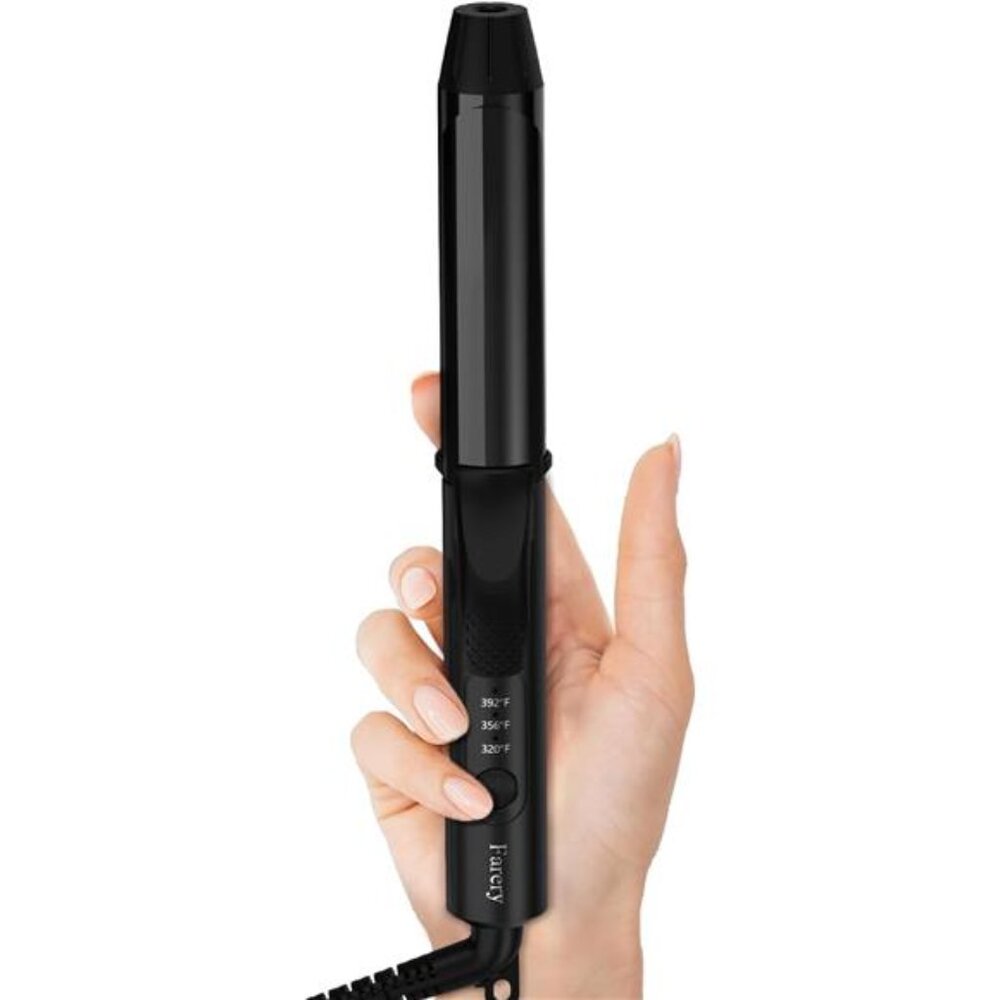 Travel Curling Iron, 1 Inch Mini Curling Iron Travel Size with 3 Adjustable Temp